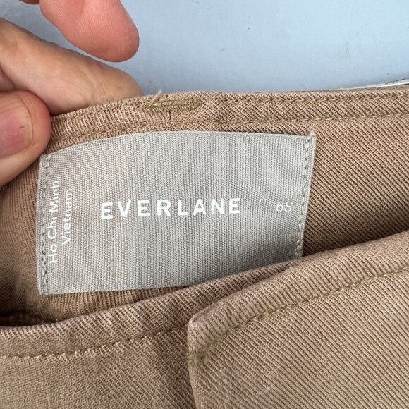 Everlane The Way-High Drape Trouser Pant Size 6 Short Wide Leg - Picture 6 of 9